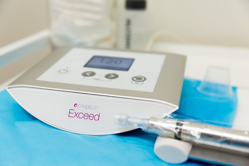 Candela Exceed technology for medical microneedling in Wayzata